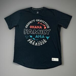 Under Armour Men's Project Rock Family Short-Sleeve T-Shirt - Black & Ivory XL